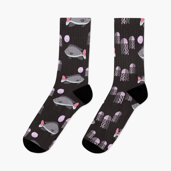 Item preview, Fish - Gray Pink designed and sold by DMpuki.