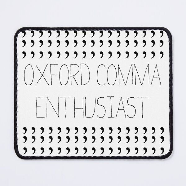 Item preview, Oxford Comma Enthusiast - Grammar Police Badge designed and sold by CorrieJacobs.