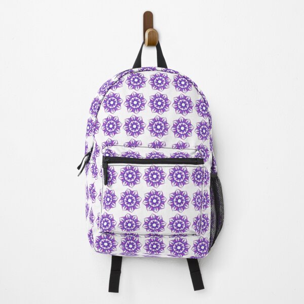 Item preview, Violet and pink mandala, flower, abstract art designed and sold by Meo Design.