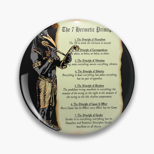 Item preview, Thoth and The 7 Hermetic Principles - Egyptian and Greek Philosophy from The Kybalio designed and sold by amodtsynid.