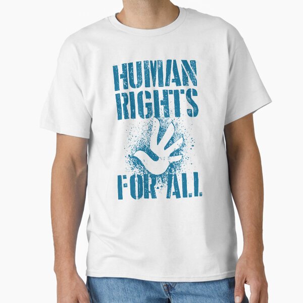 Item preview, Human Rights For All With Logo designed and sold by goodspy.