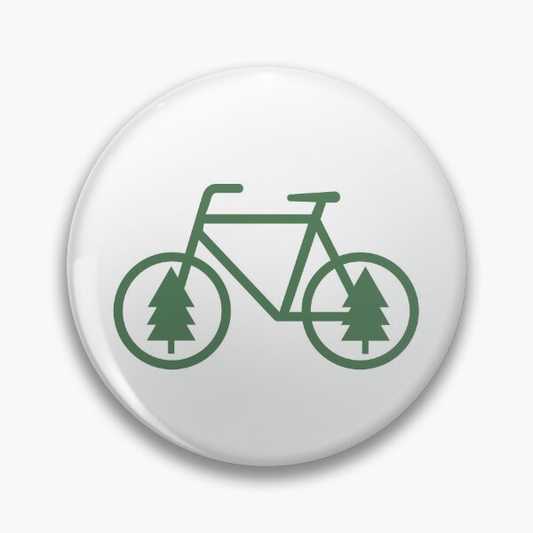 Item preview, Bicicleta Pacific Northwest - Bicicleta Pine Tree - Ciclismo designed and sold by CorrieJacobs.