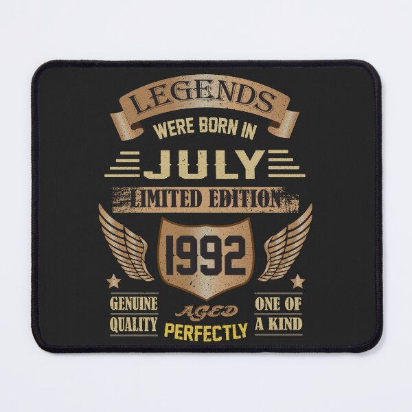Item preview, Legends were born in July 1992 - 30th Mothers & Fathers Day gift designed and sold by BahaaIB.