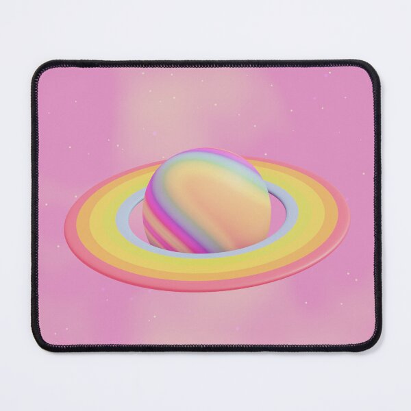 Item preview, Kawaii Rainbow Planet designed and sold by With Love, InspireMari.
