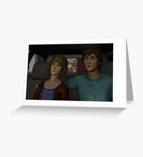 Max and Warren go Ape - Life is Strange Greeting Card