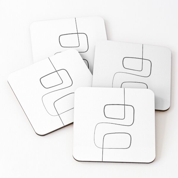 Item preview, Minimalist Abstract Line Art 02-02 designed and sold by PAPER MOON art & design.