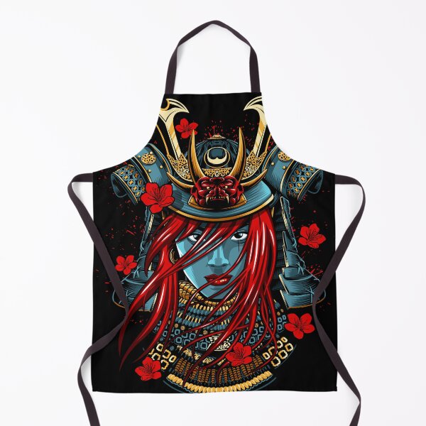 Item preview, redhead samurai girl designed and sold by albertocubatas.