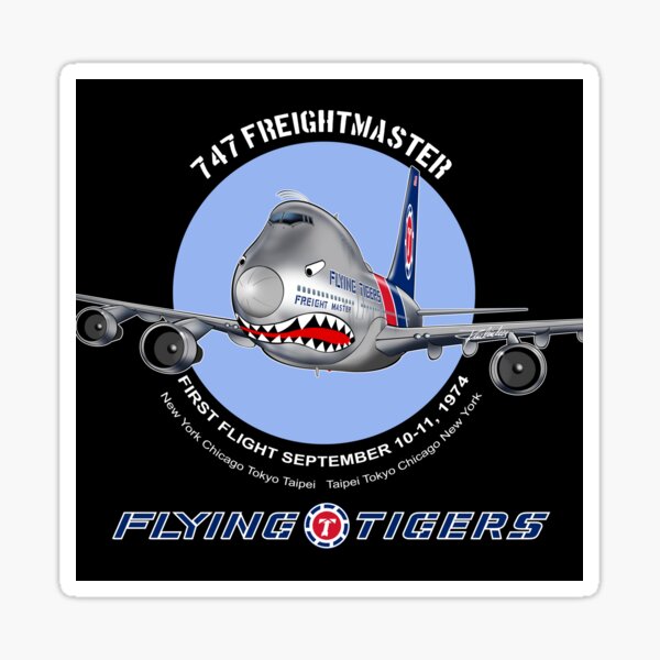 FLYING TIGERS Sticker