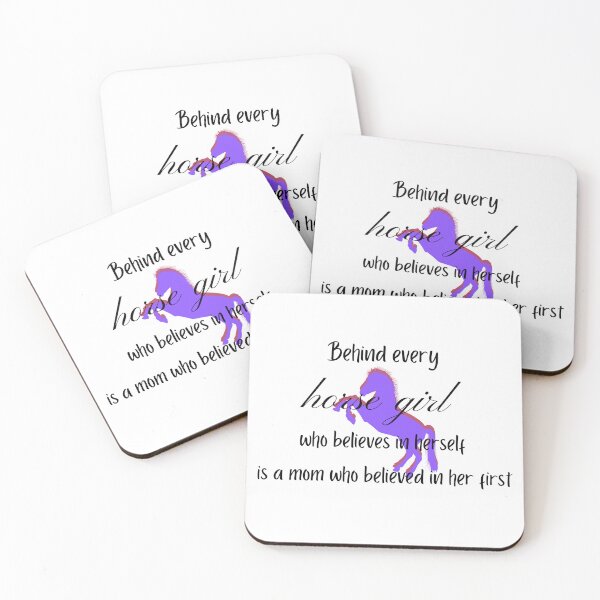 Item preview, Behind every horse girl who believes in herself is a mom who believed in her first designed and sold by CreeDesigns723.