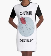 Sputnik Schatz T-Shirt Kleid