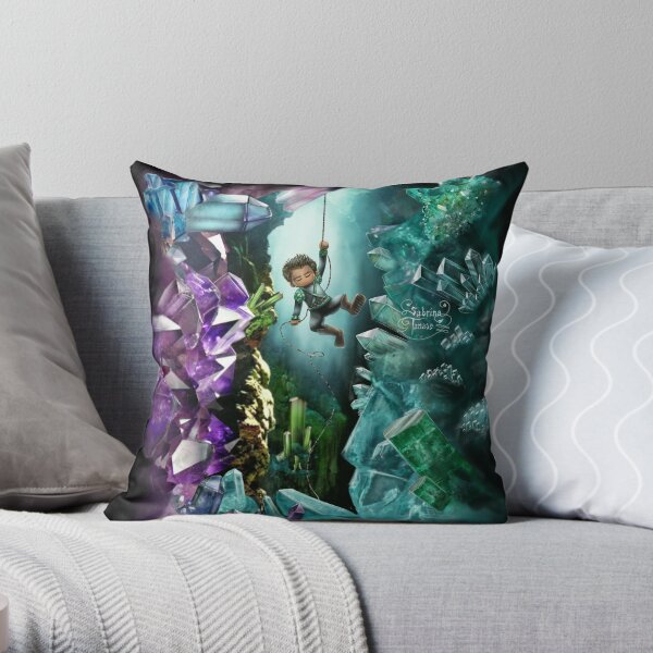Crystal Cave Boy Coussin