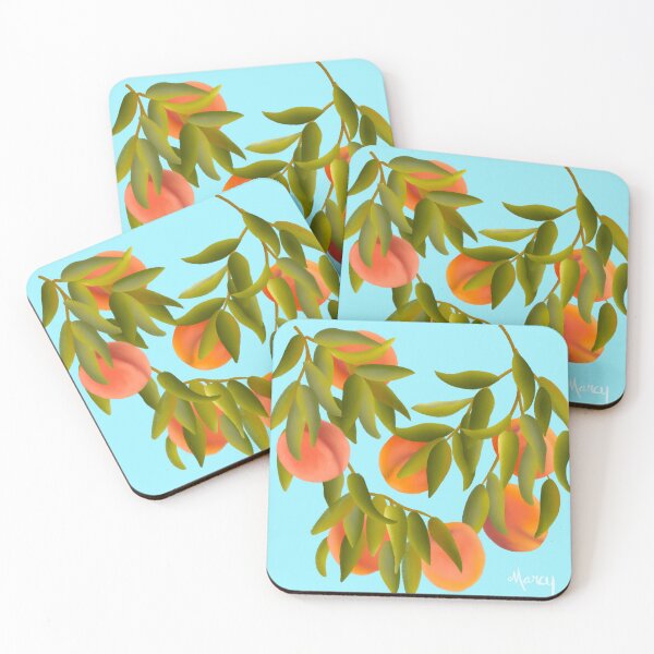 Item preview, Peaches designed and sold by MarcyBrennanArt.