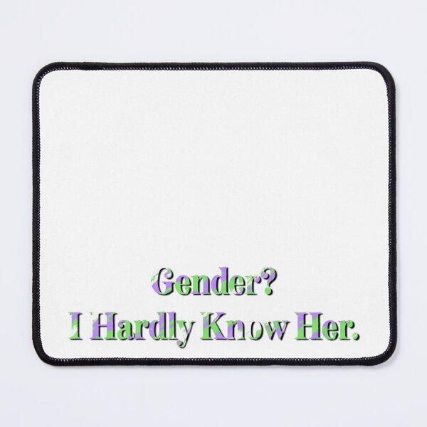 Item preview, Gender? I Hardly Know Her. GenderQueer Colors designed and sold by Zeons-Art.