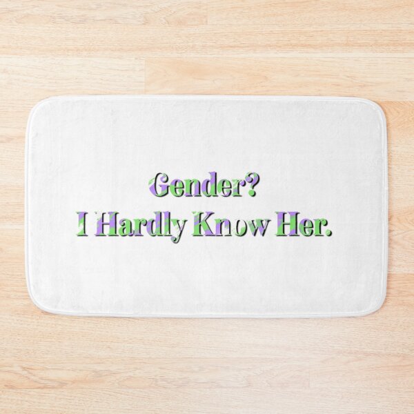 Item preview, Gender? I Hardly Know Her. GenderQueer Colors designed and sold by Zeons-Art.
