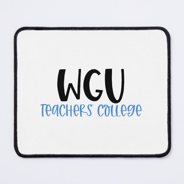 Item preview, WGU Teachers College logo designed and sold by Kelly Tappero.