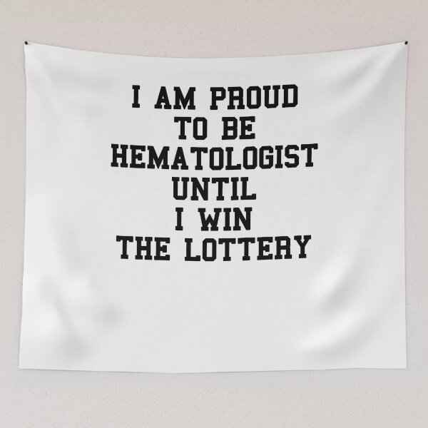 Item preview, Hematologist Saying designed and sold by SydneyLoving.