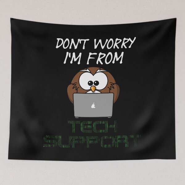 Item preview, Don't Worry I'm From Tech Support - Funny Office   designed and sold by Sonatablue.