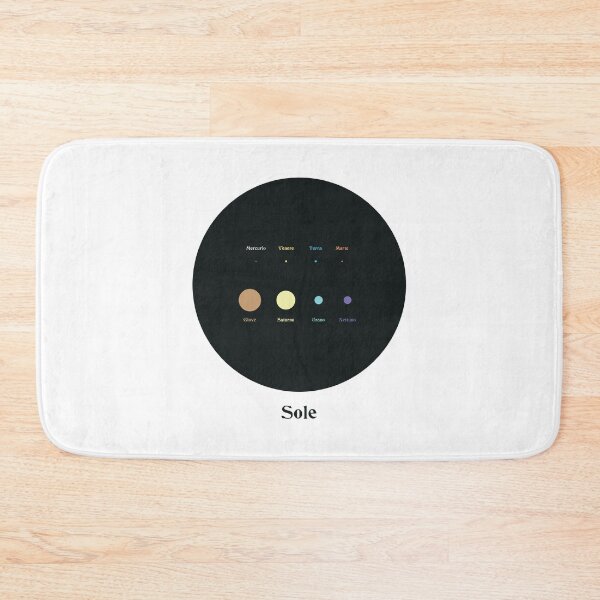 Item preview, Pianeti del Sistema Solare in scala designed and sold by celestevolta.