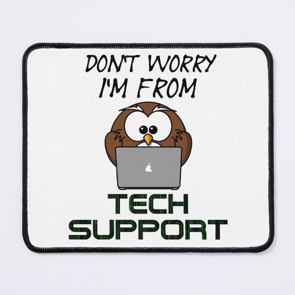 Item preview, Don't Worry I'm From Tech Support - Funny Office Quotes designed and sold by Sonatablue.
