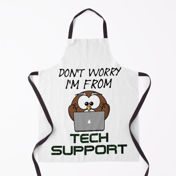 Item preview, Don't Worry I'm From Tech Support - Funny Office Quotes designed and sold by Sonatablue.