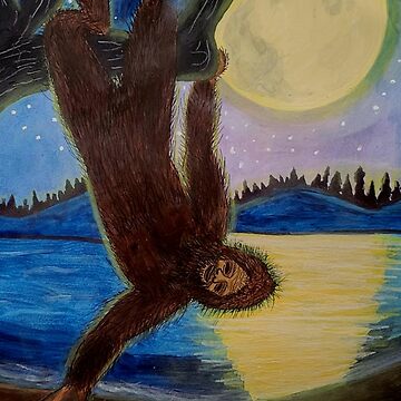 Artwork thumbnail, Hangin' In The Moonlight by Carol Ochs