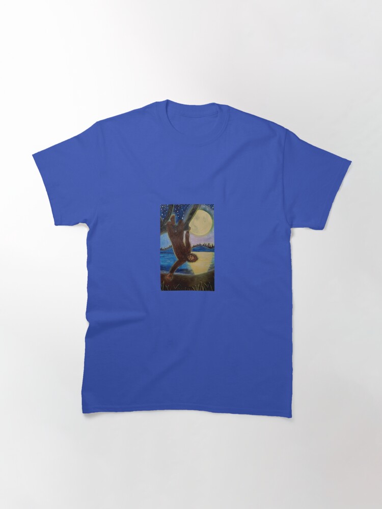 Thumbnail 3 of 7, Classic T-Shirt, Hangin' In The Moonlight designed and sold by CarolOchs.