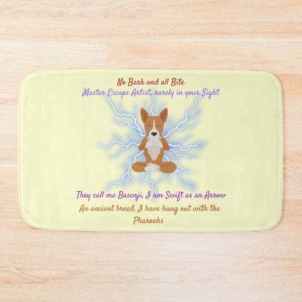 Item preview, Mighty Spiritual Basenji  designed and sold by Endeavour-Tees.