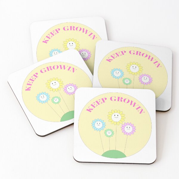 Item preview, Keep Growin Flowers Colorful designed and sold by brookenm.