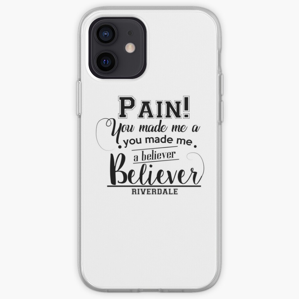 Riverdale Believer Imagine Dragons Iphone Case Cover By Dalyrincon Redbubble