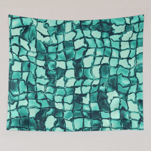 Item preview, marble texture,cyan,turquoise designed and sold by cutecrazytshirt.