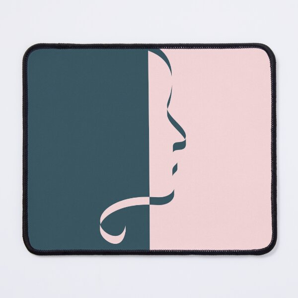 Item preview, Minimalist face, side profile in ribbon #14 designed and sold by Cocolorr.