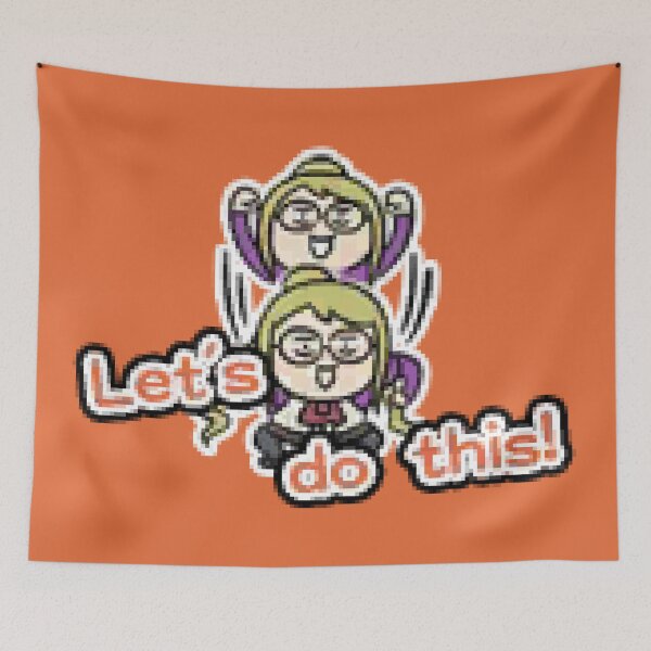 Item preview, Grimoire of Souls chat stamp - Lucy - Let's do this! designed and sold by alurichter.