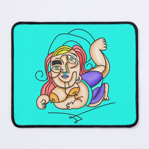 Item preview, Fat woman doing yoga designed and sold by miskinkukla.