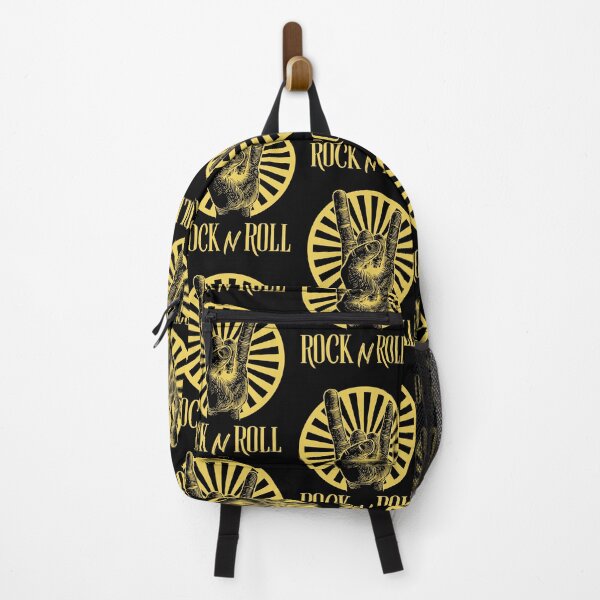 Item preview, ROCK N ROLL Yellow Black Modern Simple designed and sold by Shop801.