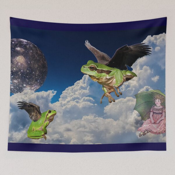Item preview, When Frogs Fly designed and sold by CurrantJam.