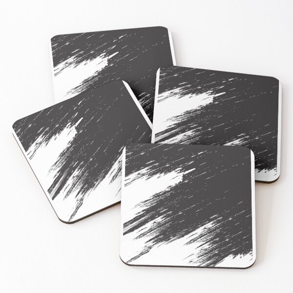 Item preview, black and white Grunge paint pattern designed and sold by KamoMokotedi.