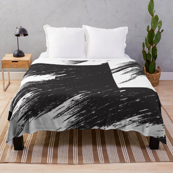 Item preview, black and white Grunge paint pattern designed and sold by KamoMokotedi.