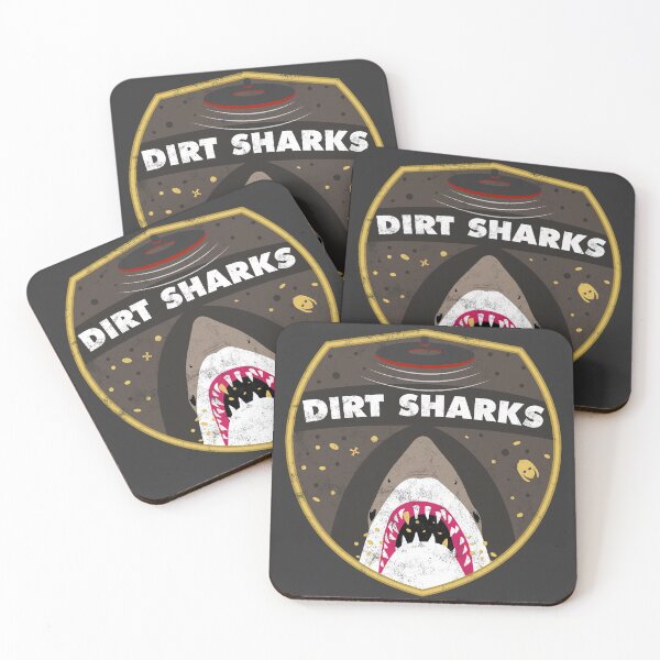Item preview, Dirt Sharks Staffordshire Hoard Badge - Aged & Worn - Detectorists - DMDC designed and sold by Inflict Design.