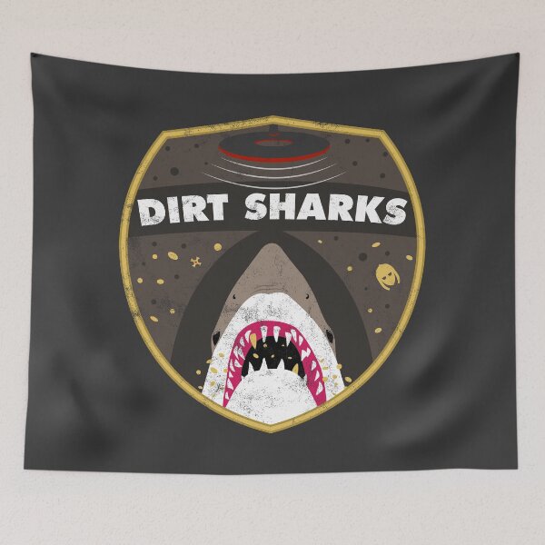 Item preview, Dirt Sharks Staffordshire Hoard Logo - Aged & Worn - Detectorists - DMDC designed and sold by Inflict Design.