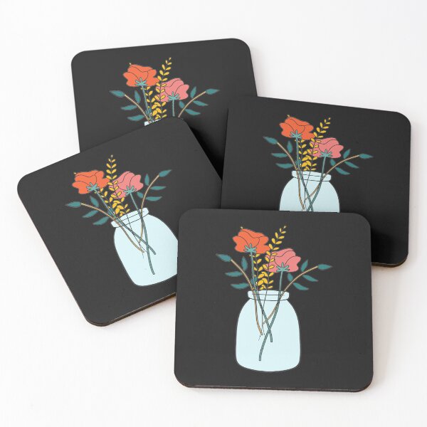 Item preview, Flowers In Mason Jar designed and sold by package11.