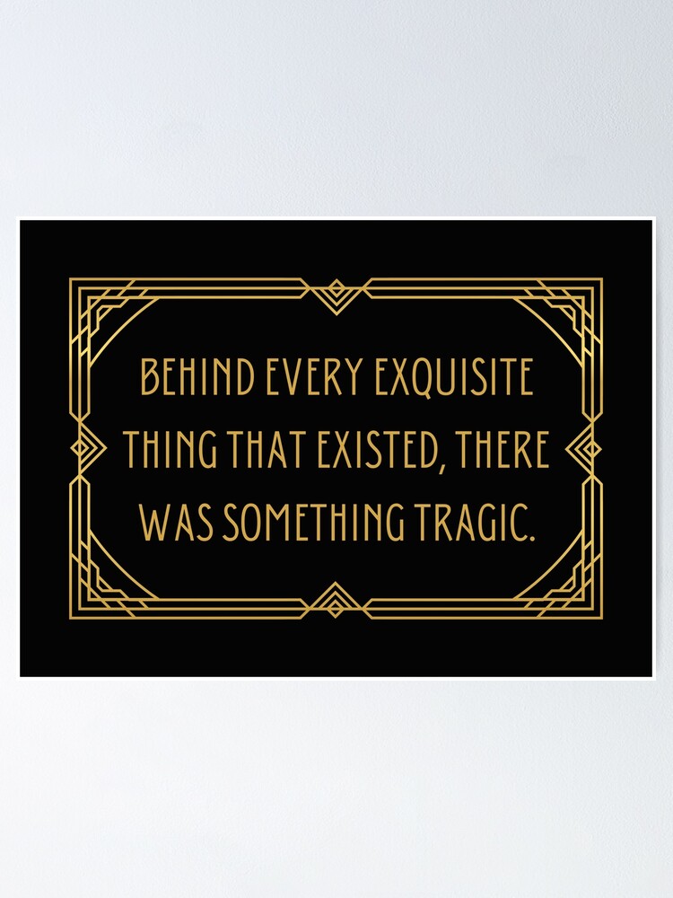 Oscar Wilde Quote From The Picture of Dorian Gray Behind every