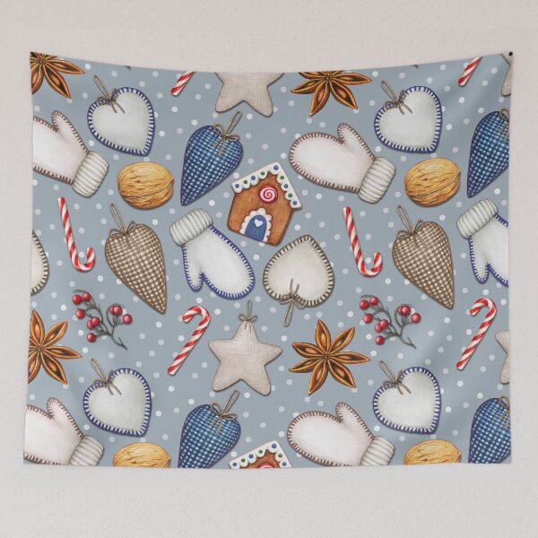 Item preview, Old Fashioned Christmas Ornaments Pattern designed and sold by silviaol.