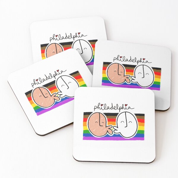 Item preview, PRIDE - PRIDE - PHILADELPHIA PRIDE - GAYS - INCLUSSION - BLACK AND WHITE designed and sold by Tropical Blood.