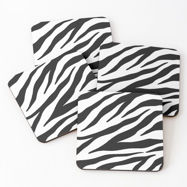 Item preview, Zebra Animal Print Patrón de rayas en blanco y negro salvaje designed and sold by trajeado14.