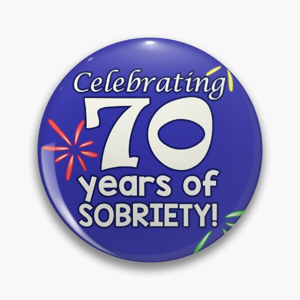 Item preview, Celebrating 70 Years of SOBRIETY!  designed and sold by RainytaleStudio.