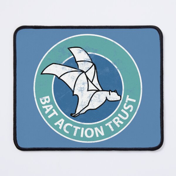 Item preview, Bat Action Trust - Aged & Worn - Badge - Detectorists designed and sold by Inflict Design.