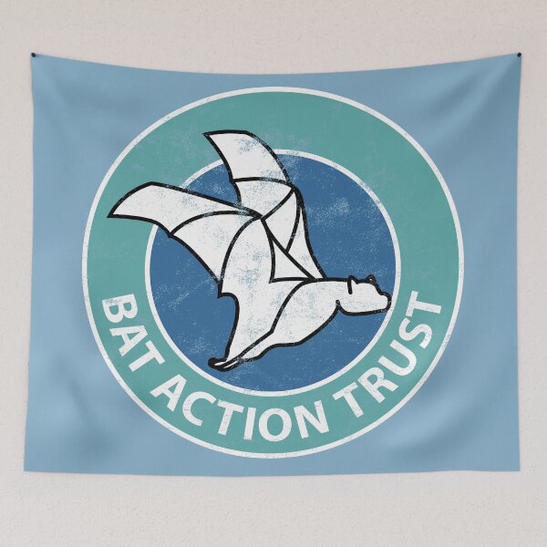 Item preview, Bat Action Trust - Aged & Worn - Badge - Detectorists designed and sold by Inflict Design.