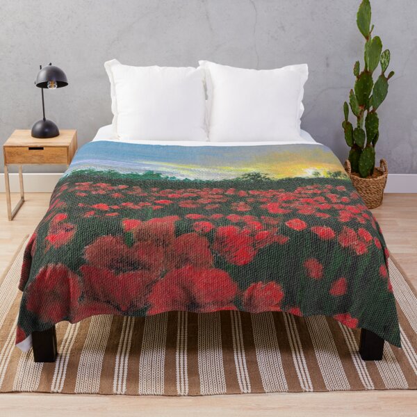 Item preview, Field of Poppies designed and sold by ReneeDixonArt.