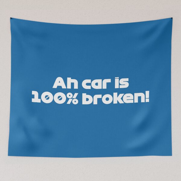 Item preview, VER. Car is 100% Broken - Best Team Radio British 2022 GP (Blue BG) designed and sold by FilipeFerreira.
