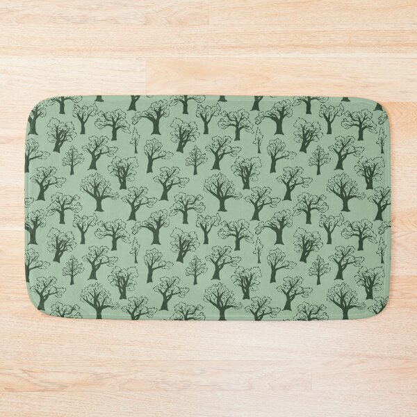 Item preview, Tree Silhouettes in Green designed and sold by Laura Jane Kirton.